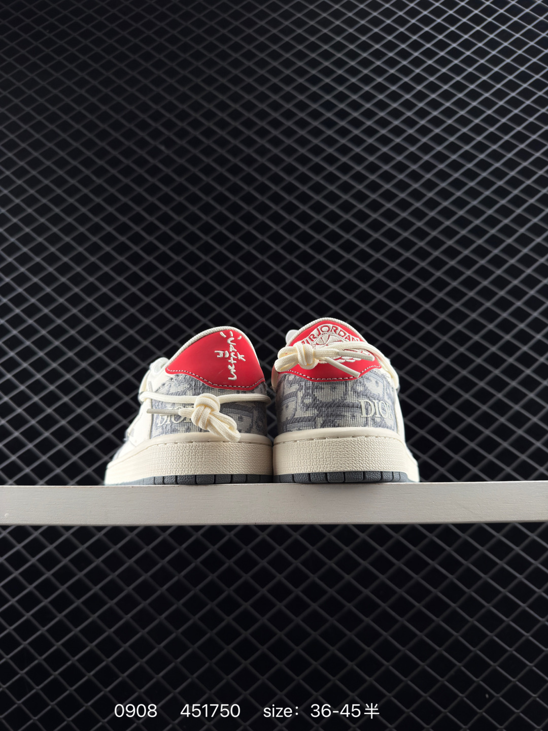 Fragment x Travis Scott x Gucci Air Jordan 1 Low